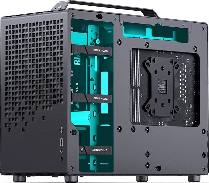 Jonsplus JOP Jonsbo Z20 Juodas „Mini Tower“ Juoda