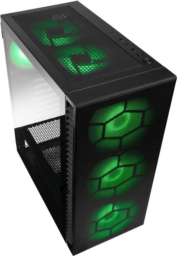 Kolink Observatory HF Plus Mesh ARGB Mid Tower – juodas