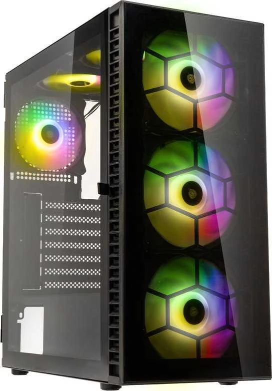 Kolink Observatory HF Glass ARGB Mid Tower – Juodas