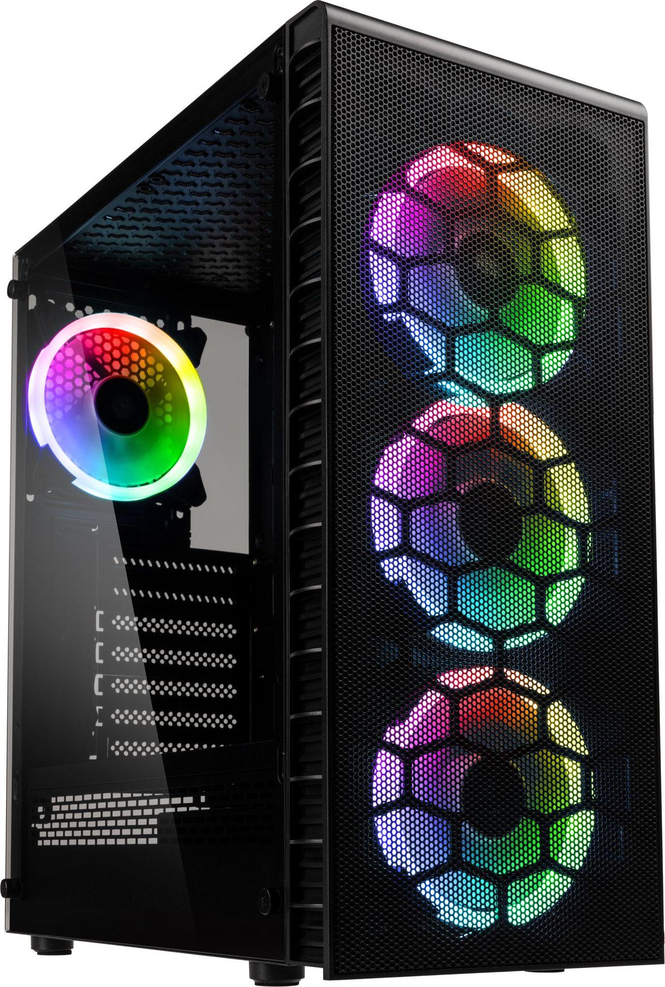 Kolink Observatory Lite Mesh RGB juoda
