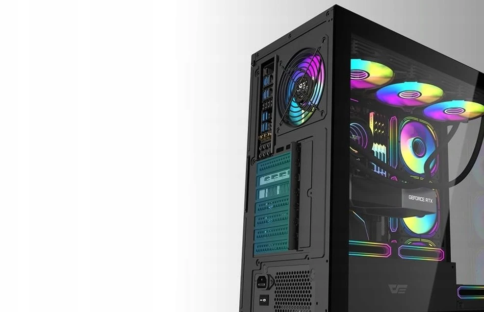 DarkFlash DS900G computer case (juodas)