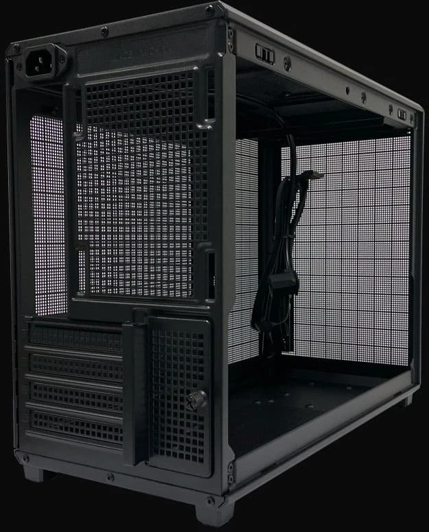 Obudowa LC-Power Geh Micro ATX Gaming 718MB Cuboid Juodas (LC-718MB-ON)