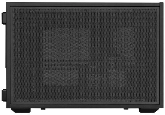 Lian Li DAN Cases B4 Wood Edition kompiuterio korpusas, Micro-ATX – riešuto spalvos, juodas