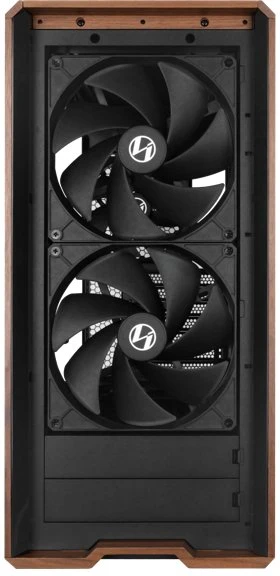 Kompiuterio korpusas Lian Li LANCOOL 217 INF, Mid-Tower, grūdinto stiklo šoninis langas, RGB apšvietimas, juodos spalvos