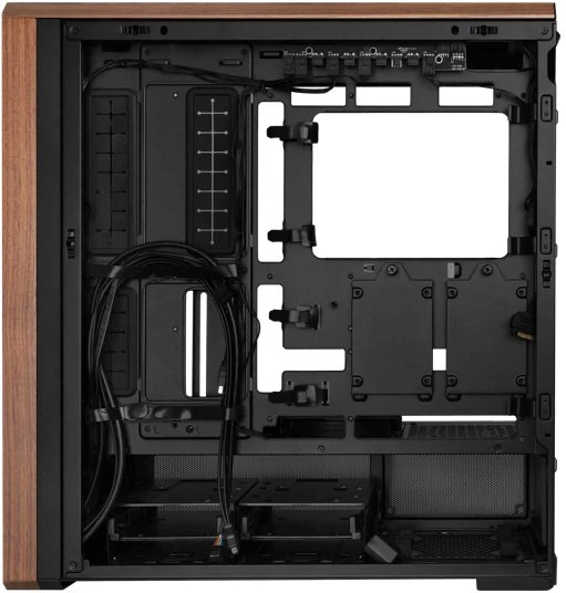 Kompiuterio korpusas Lian Li LANCOOL 217 INF, Mid-Tower, grūdinto stiklo šoninis langas, RGB apšvietimas, juodos spalvos