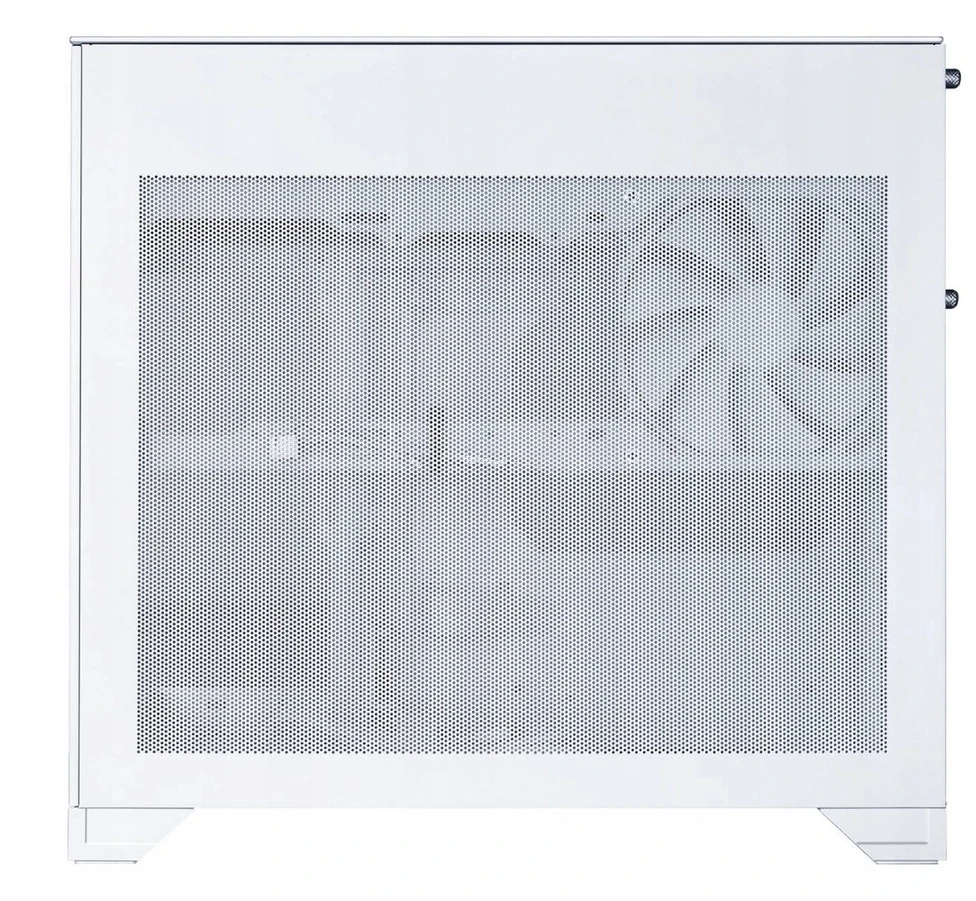 Lian Li O11 Vision-M kompiuterio korpusas, Micro-ATX, grūdintas stiklas – Baltas