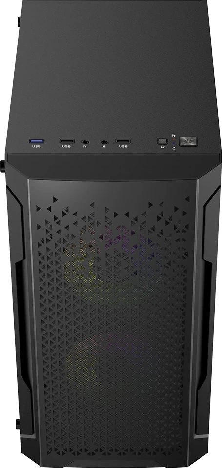 Modecom kompiuterio korpusas be maitinimo šaltinio Logic Aramis ARGB MINI USB 3.0