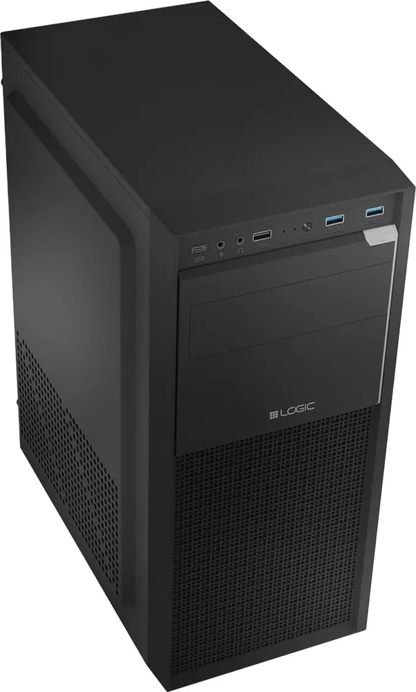 LOGIC CASE J23 PRO USB-C Juodas