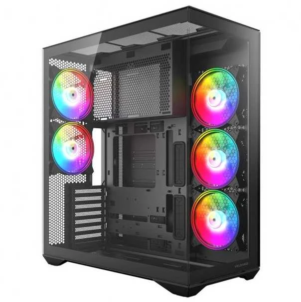 MODECOM Volcano SPACE XL ARGB FULL TOWER 5F Juodas