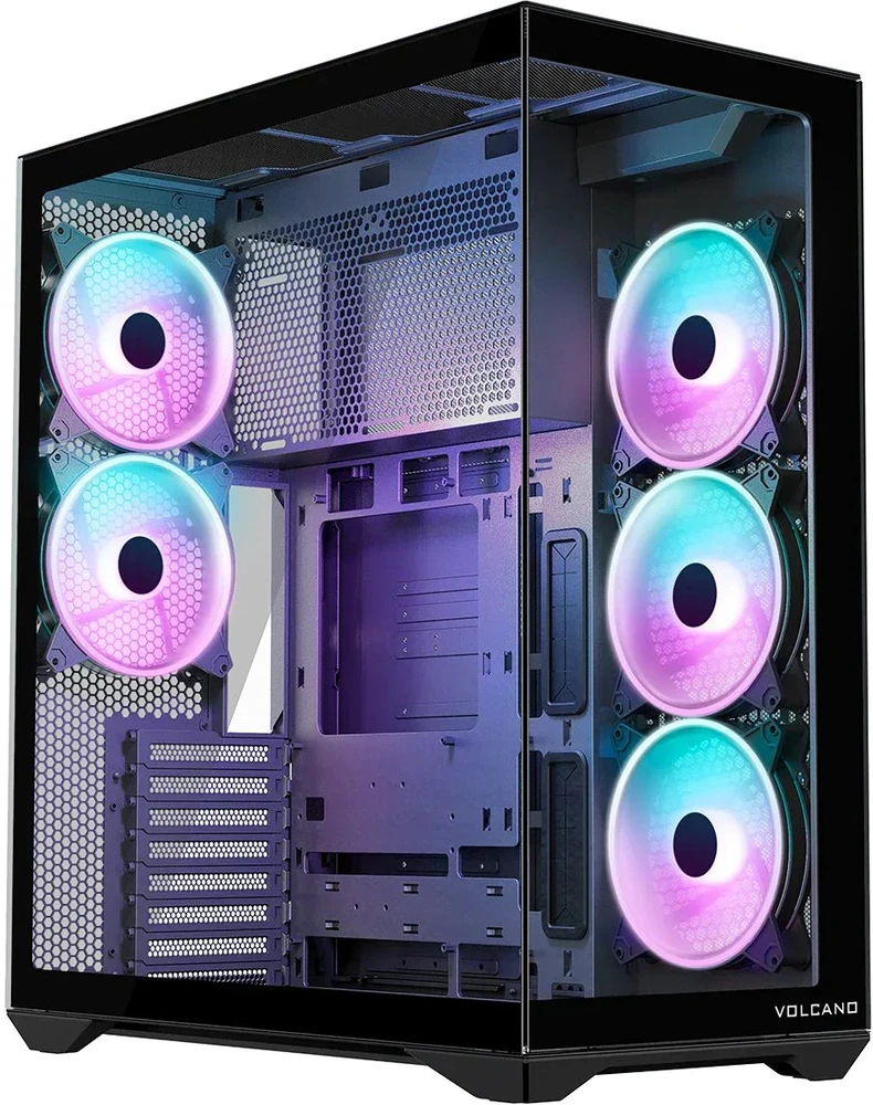 MODECOM Volcano SPACE XL ARGB FULL TOWER 5F Juodas