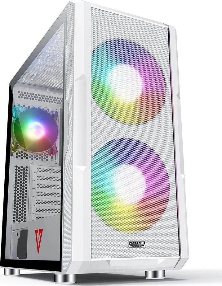 Modecom AMIRANI ARGB Midi Tower Baltas