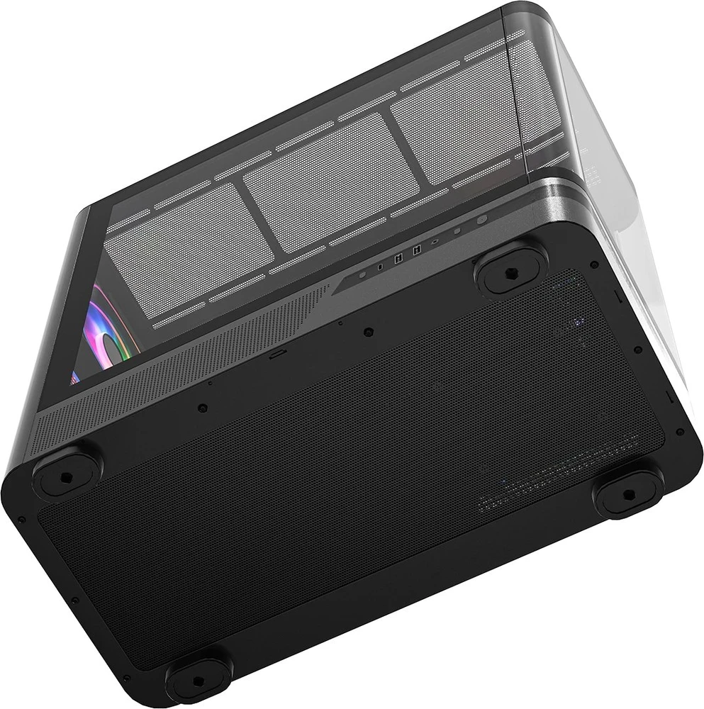 MODECOM Volcano Volcano AQ100 ARGB Midi Juodas