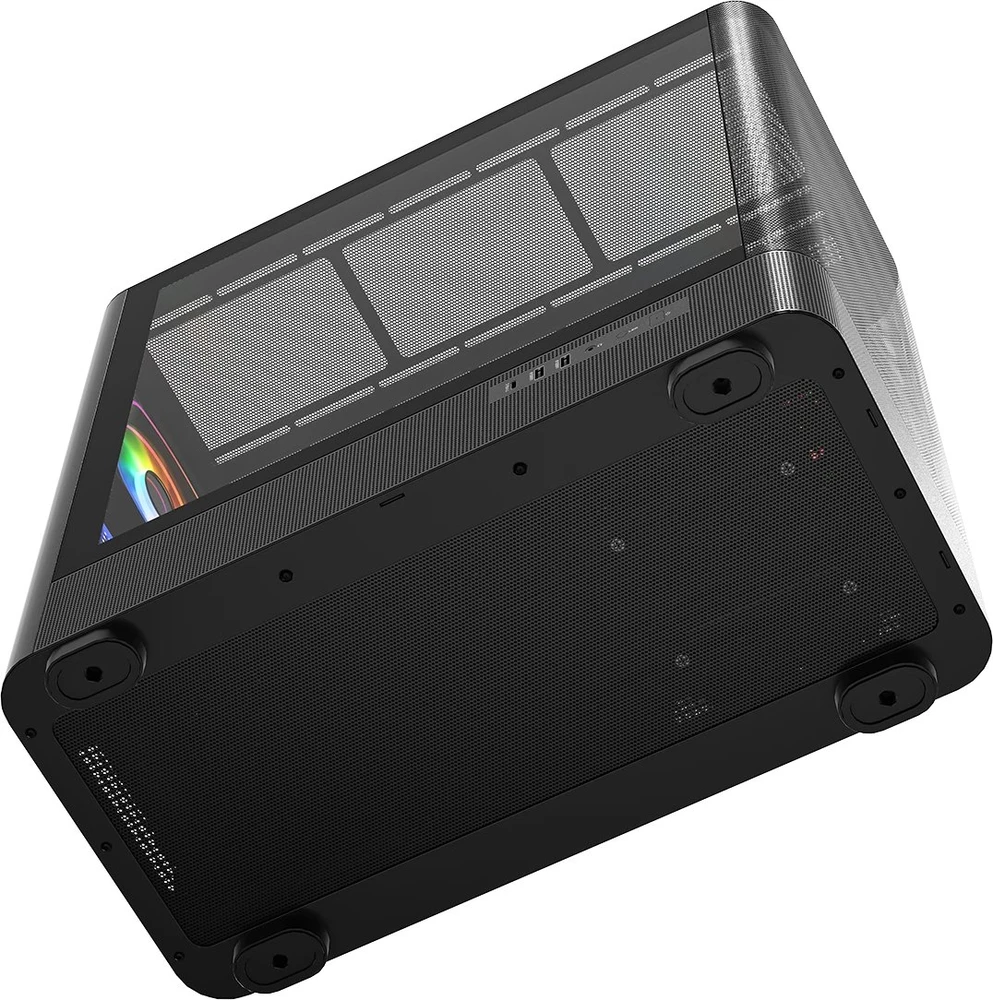 MODECOM Volcano Volcano AQ300 ARGB Midi Juodas