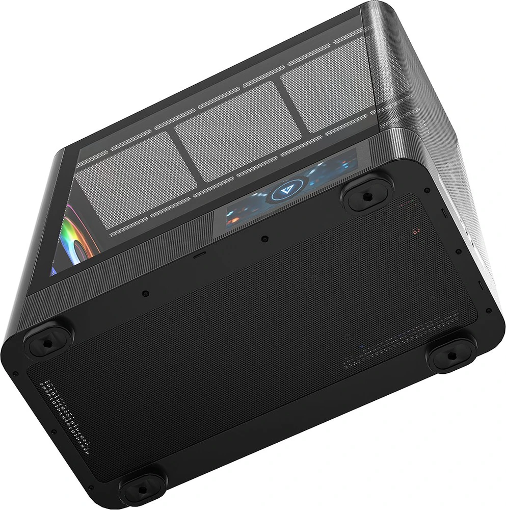 MODECOM Volcano Volcano AQ400 ARGB Midi Juodas