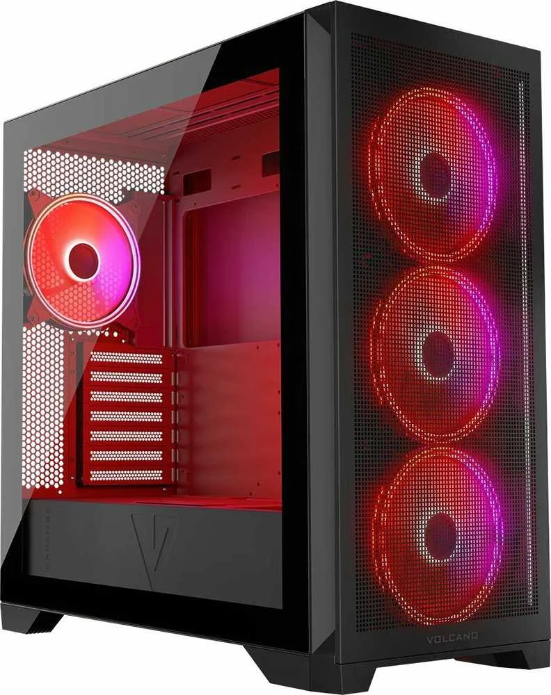 MODECOM Case VOLCANO EXPANSE S APEX ARGB MIDI Juodas