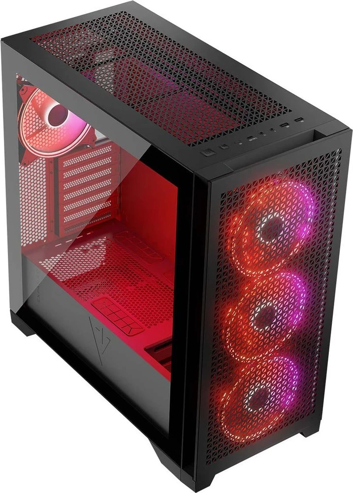 MODECOM Case VOLCANO EXPANSE T APEX ARGB MIDI Juodas
