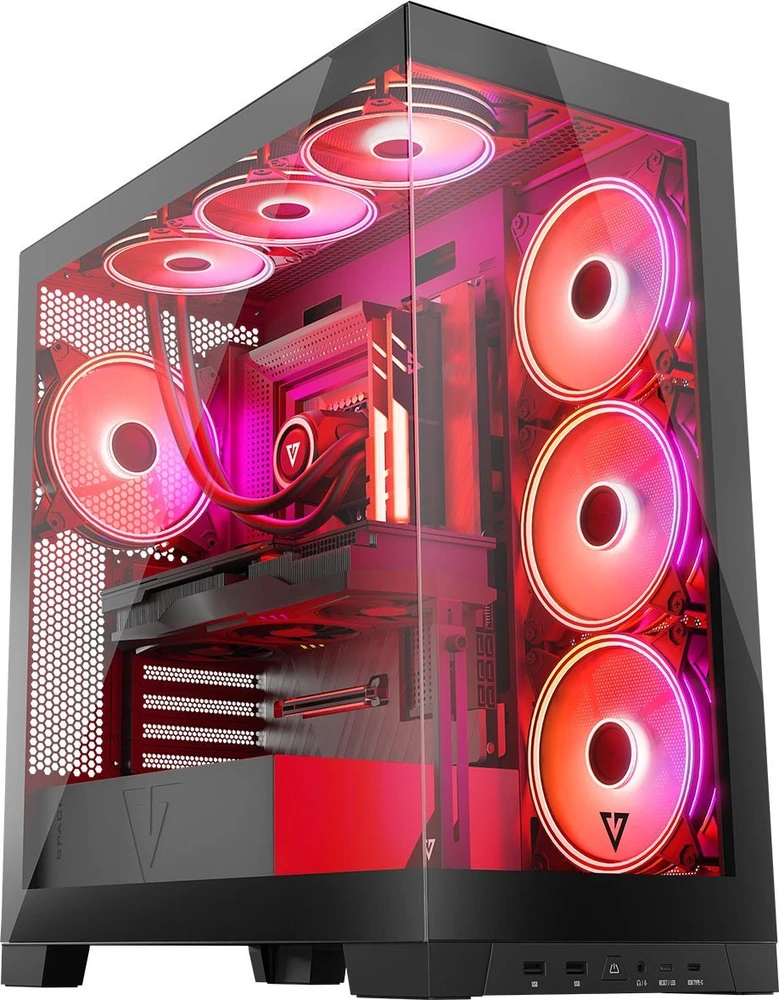 MODECOM Volcano SPACE APEX ARGB MIDI USB 3.0 X 2 CYPE-C