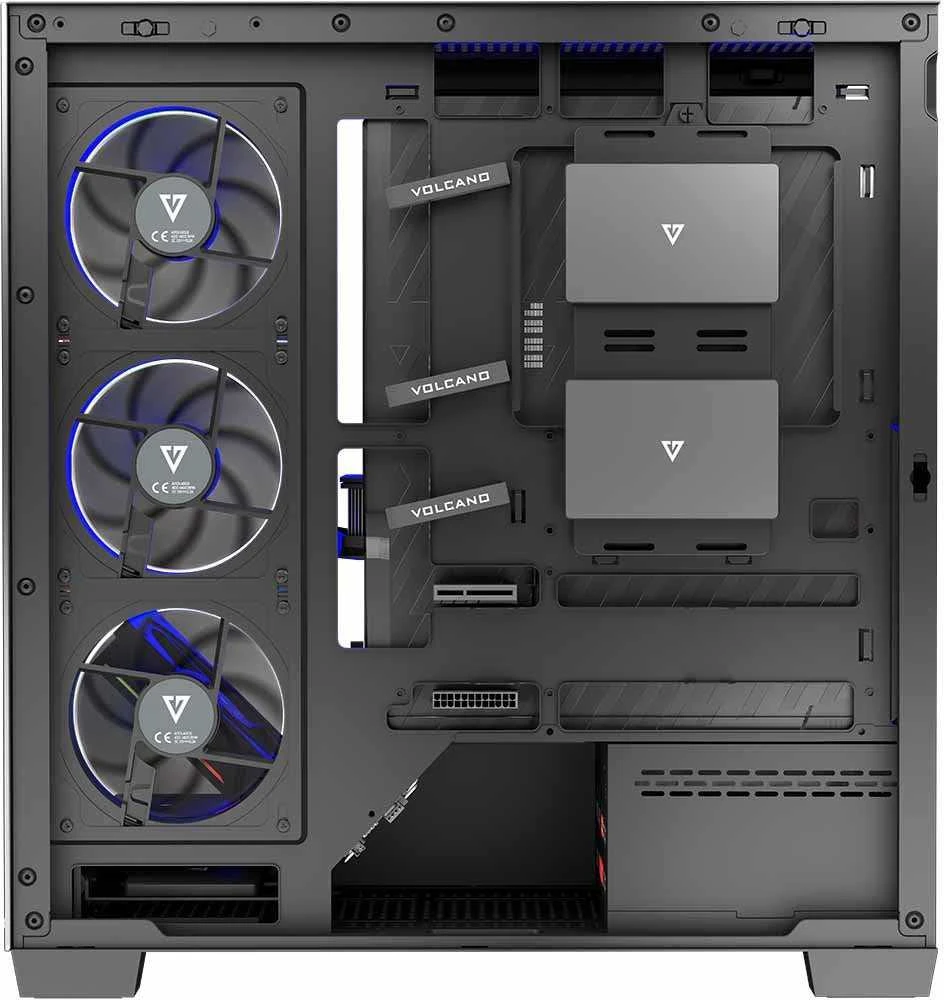 Modecom Volcano Stellar ARGB 5F juoda