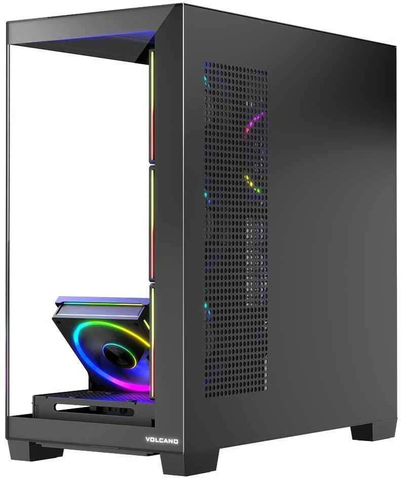 Modecom Volcano Stellar ARGB 5F juoda