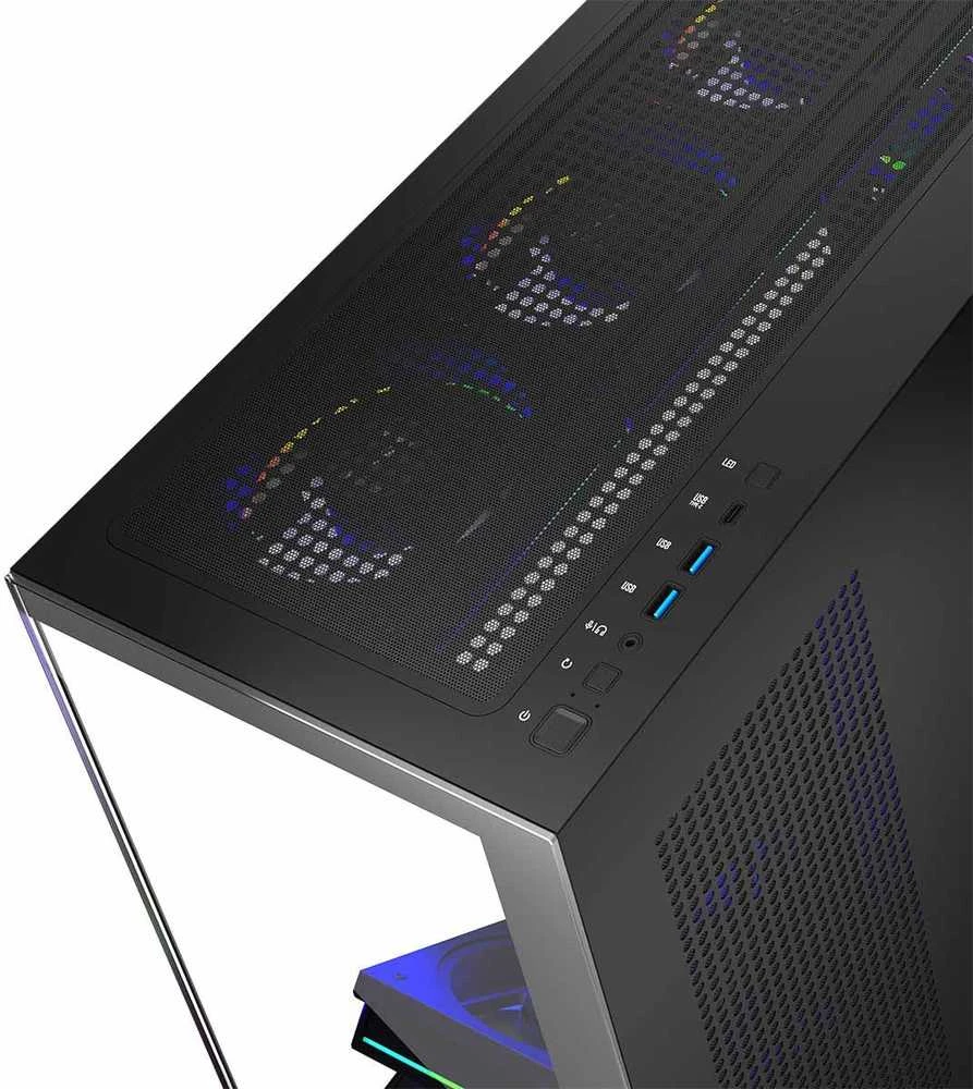MODECOM VOLCANO STELLAR ARGB MIDI 8F Juodas
