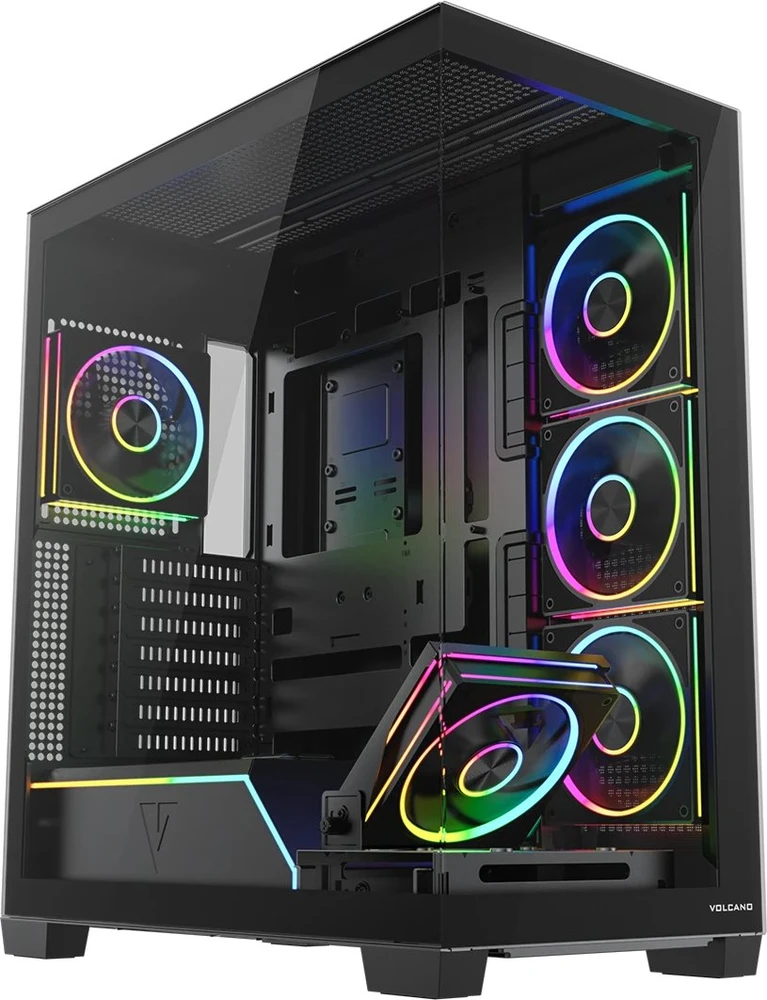 MODECOM VOLCANO STELLAR PLUS ARGB MIDI 5F Juodas