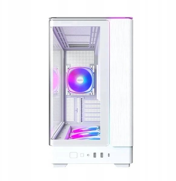 Kompiuterio korpusas Montech King 15 Pro, baltas
