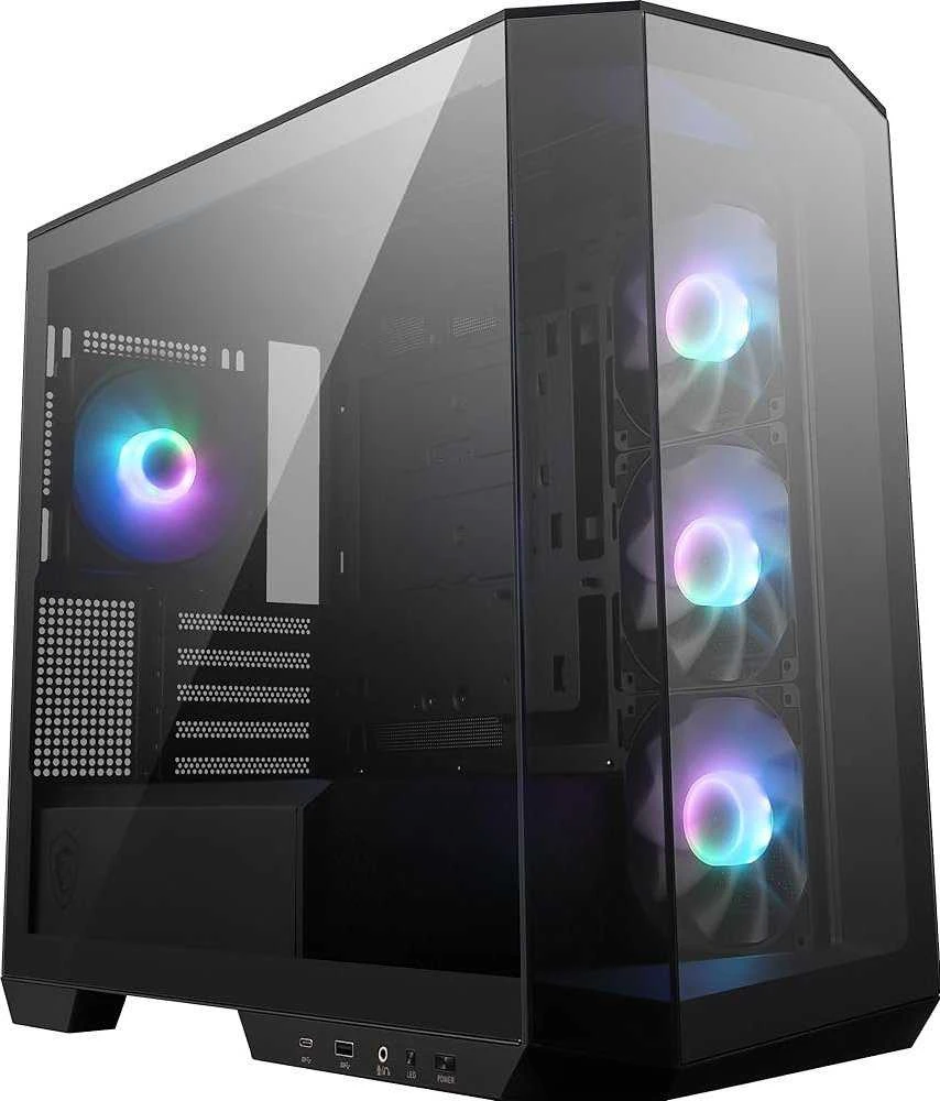 MSI korpusas | MAG HOW M100R PZ | Judas | Micro ATX bokštas | ATX