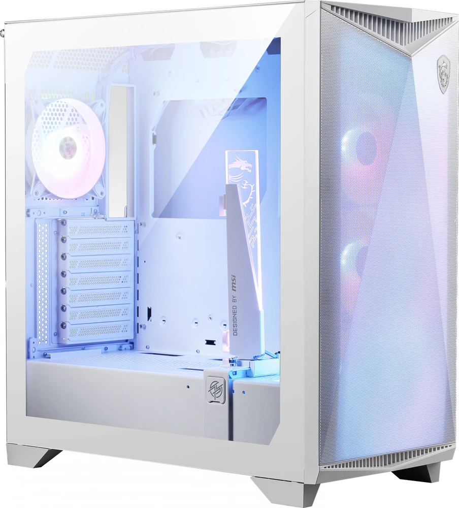 MSI | PC korpusas | MPG GUNGNIR 300R AIRFLOW Baltas | Šoninis langelis | Mid-Tower | ATX | Baltas