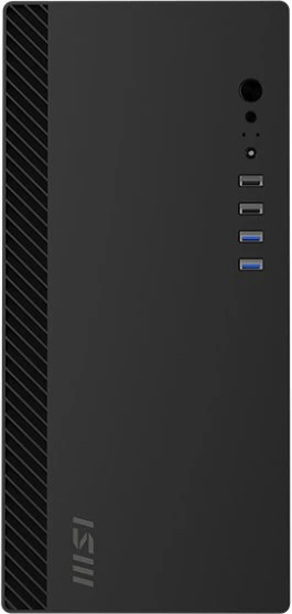 MSI PRO SHIELD M100P Midi Tower kompiuterio apsaugos ir laikikliai, juodi
