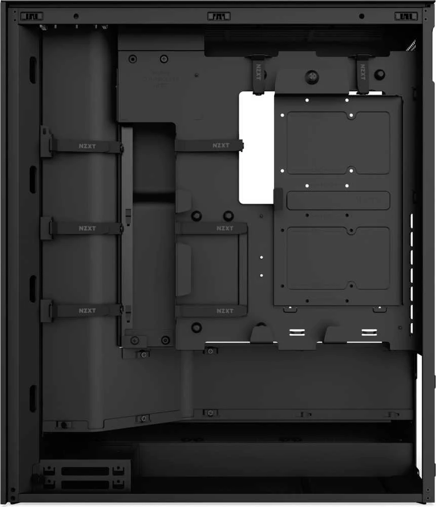 NZXT kompiuterio korpusas H7 Flow RGB 2024 midi bokštas juodas