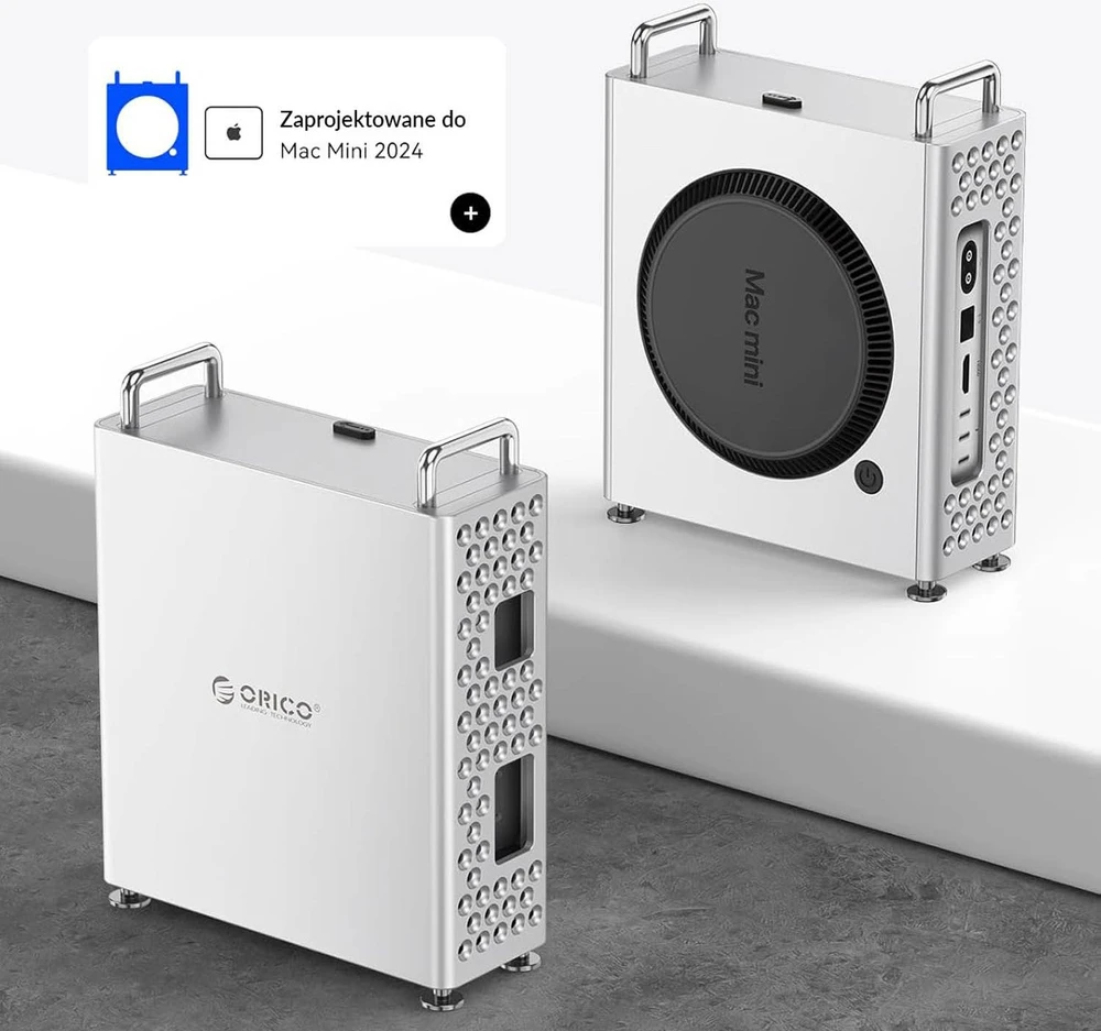 „Orico“ dėklas „MacMini M4“, aliuminis