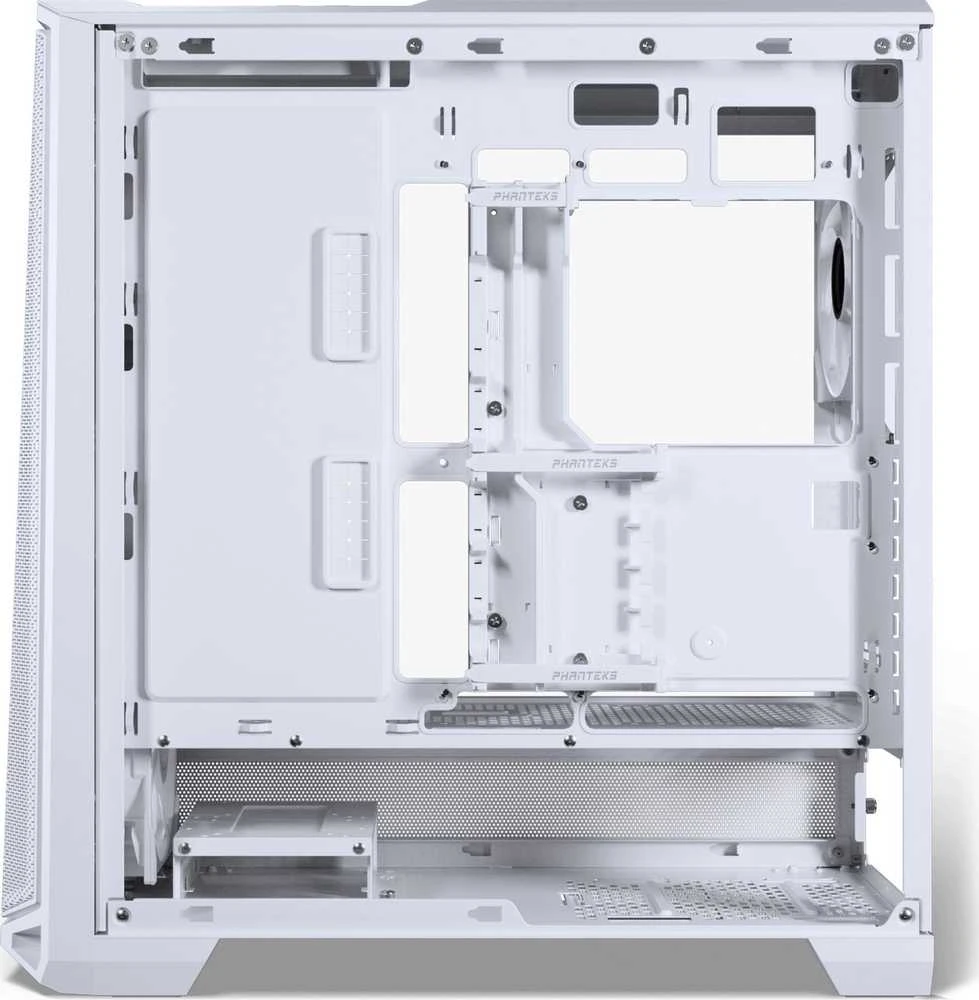 PHANTEKS Eclipse G400A PC-kompiuterio korpusas, Midi-Tower, E-ATX, Tempered Glass, D-RGB – baltos spalvos