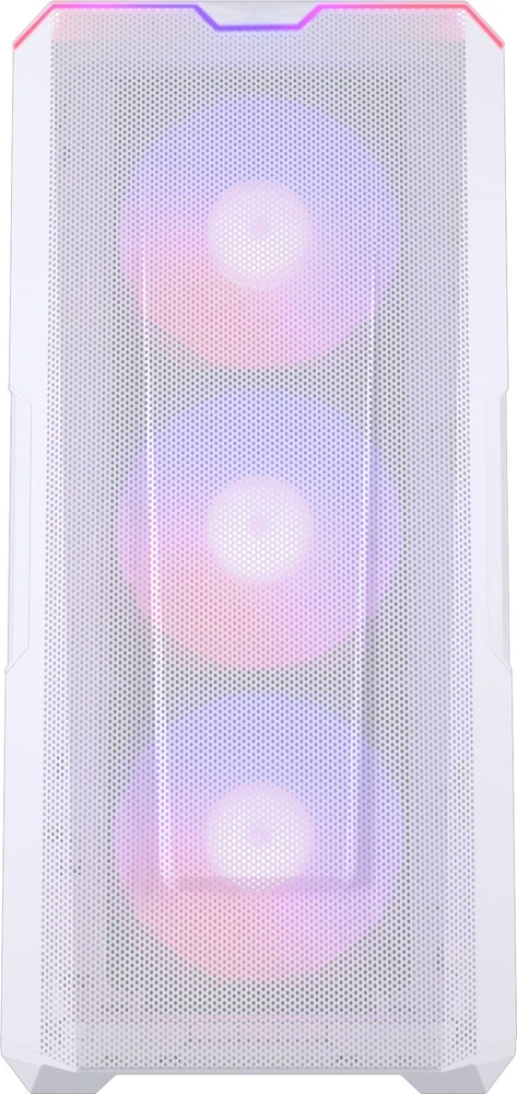 PHANTEKS Eclipse G500A D-RGB Mid-Tower tipo kompiuterio korpusas, grūdintas stiklas – baltos spalvos
