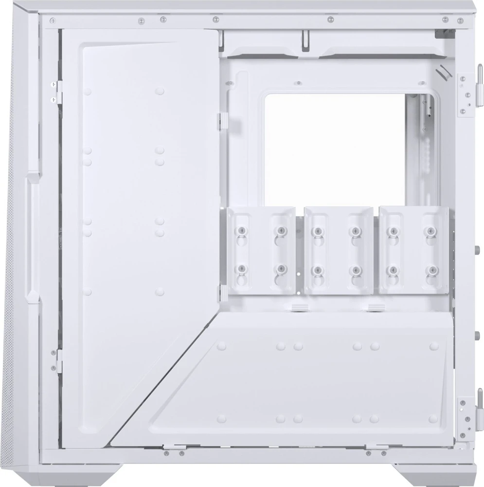 PHANTEKS Eclipse G500A D-RGB Mid-Tower tipo kompiuterio korpusas, grūdintas stiklas – baltos spalvos