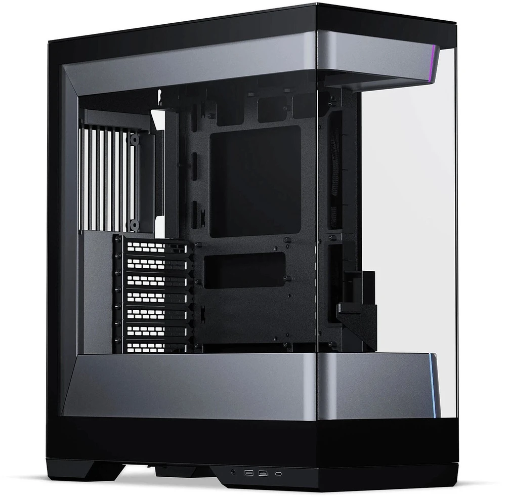 Phanteks Evolv S2 kompiuterio korpusas, Midi Tower, E-ATX, RGB, Tempered Glass – juodos spalvos