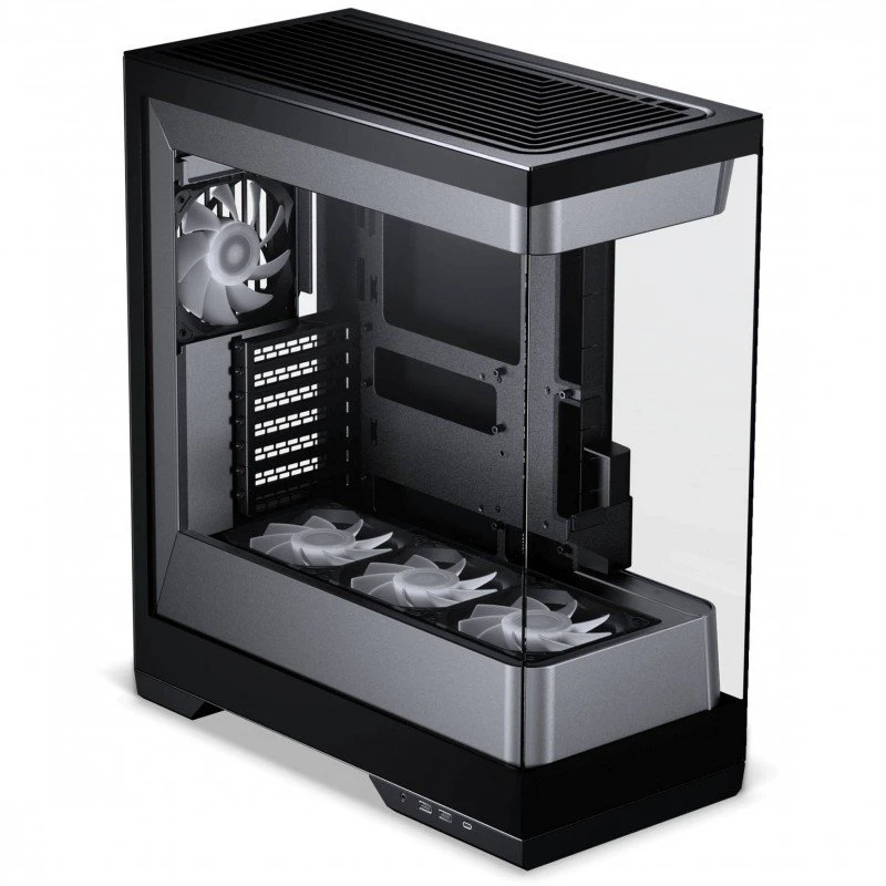 Phanteks Evolv S2 kompiuterio korpusas, Midi Tower, E-ATX, RGB, Tempered Glass – juodos spalvos