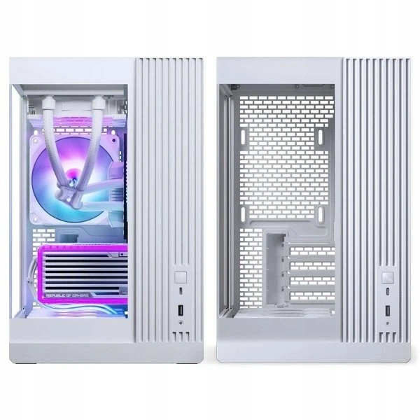 „Phanteks XT V3“ kompiuterio korpusas, mini korpusas, mATX, grūdintas stiklas · įskaitant 3 x 120 mm ventiliatorius, „Baltas“
