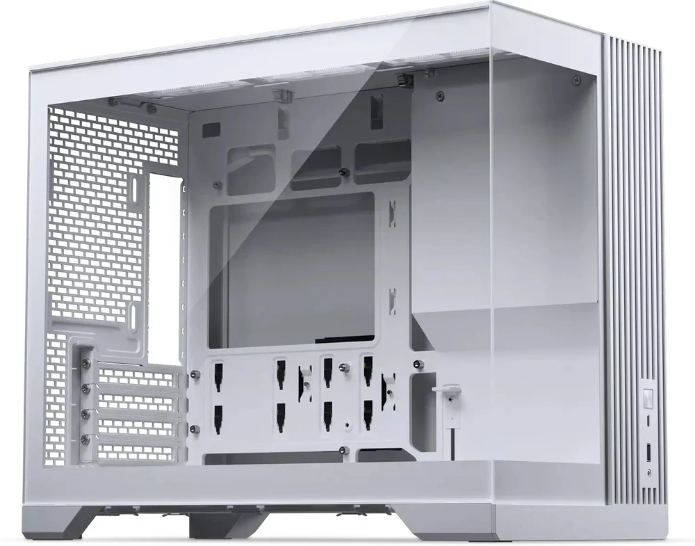 „Phanteks XT V3“ kompiuterio korpusas, mini korpusas, mATX, grūdintas stiklas · įskaitant 3 x 120 mm ventiliatorius, „Baltas“