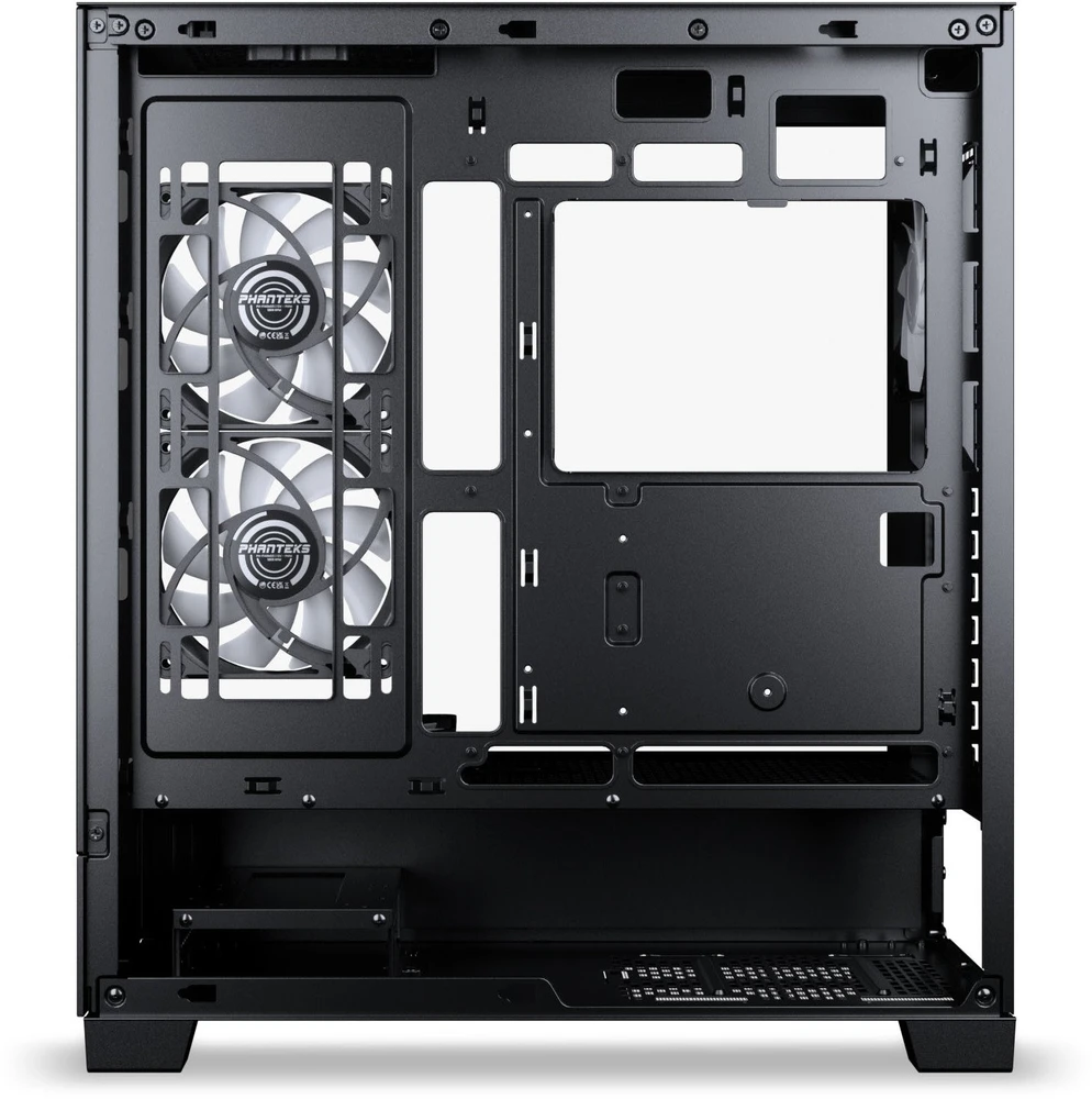 „Phanteks XT View Matrix“ kompiuterio korpusas, vidutinio bokšto tipo, E-ATX, grūdintas stiklas, „Matrix LED“ – Juodas