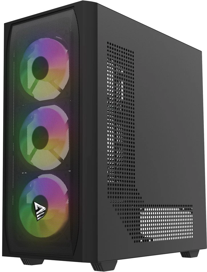 Savio Noctis Flow RGB Cube Juodas