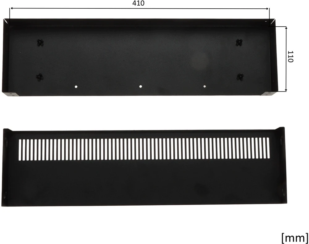Opti Universalus serverio korpusas Gembird Rack (A19-1U/OB)