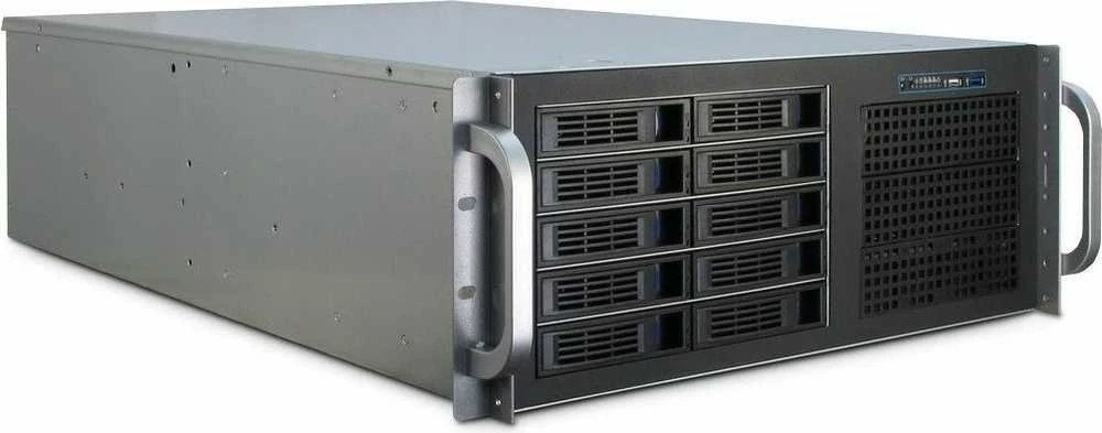 Inter-Tech 4U 4410, Server-case - juodas, 4 Hheneinheiten