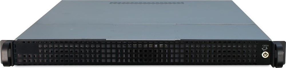 Inter-Tech 1U 10255, Server-case - juodas, 1 Hheneinheit