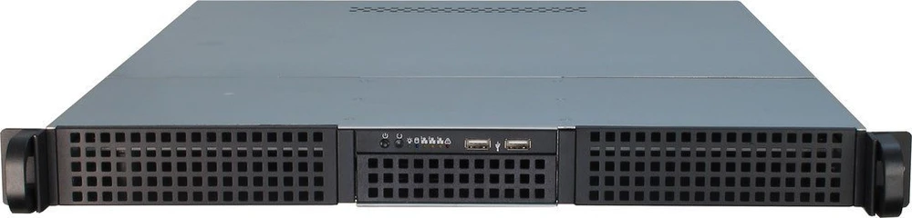 Inter-Tech 1U 10255, Server-case - juodas, 1 Hheneinheit