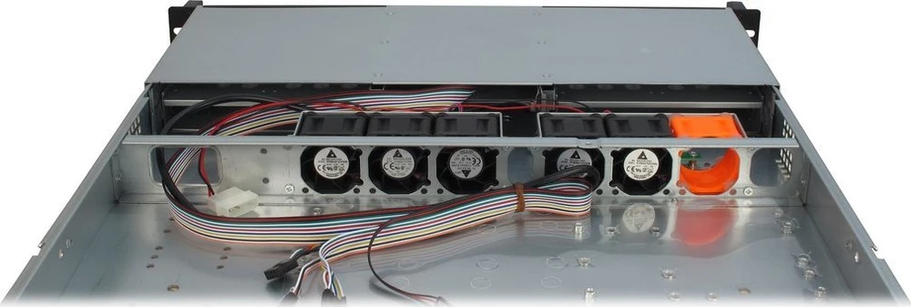 Inter-Tech 1U 10255, Server-case - juodas, 1 Hheneinheit