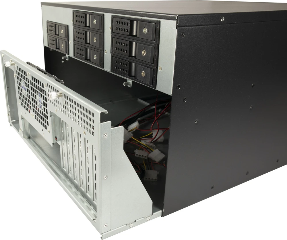 INTER-TECH IPC 6U-6520 Talpinis 48,26cm 48,30cm (19") korpusas profesionaliemis tinklo sprendimams (88887338)