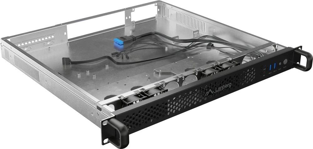 Lanberg ATX 420/10 19"/1U serverio korpusas