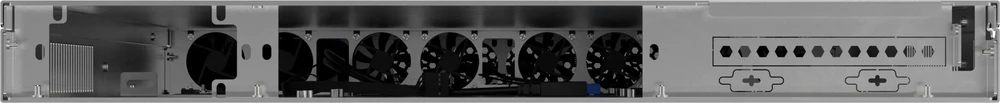 Lanberg Rackmount serveris chassis E-ATX 650/12 19"/1U | SC01-6501-12B | Juodas