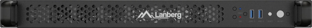 Lanberg Rackmount serveris chassis E-ATX 650/12 19"/1U | SC01-6501-12B | Juodas