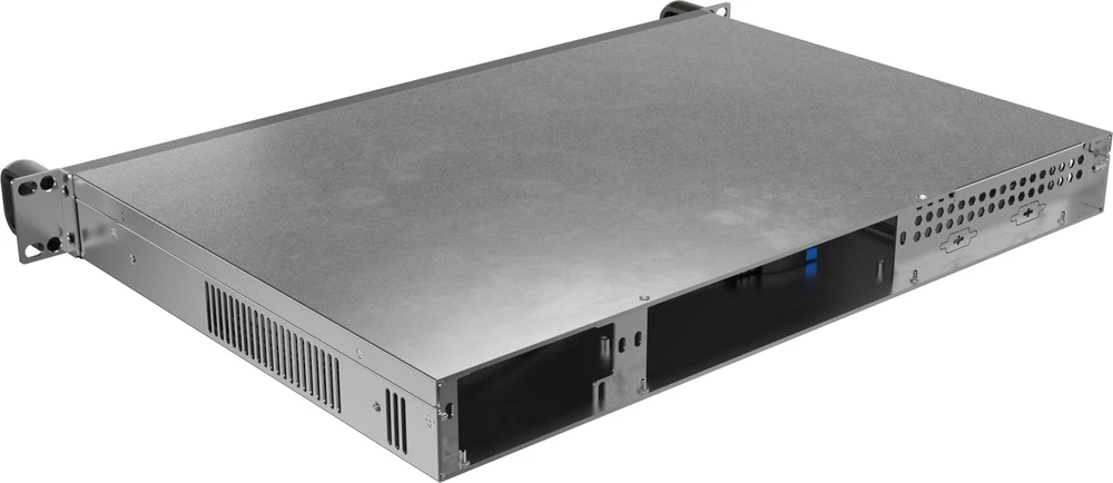 Lanberg Rackmount serveris chassis ITX 300/10 19"/1U | SC01-3001-10B | Juodas